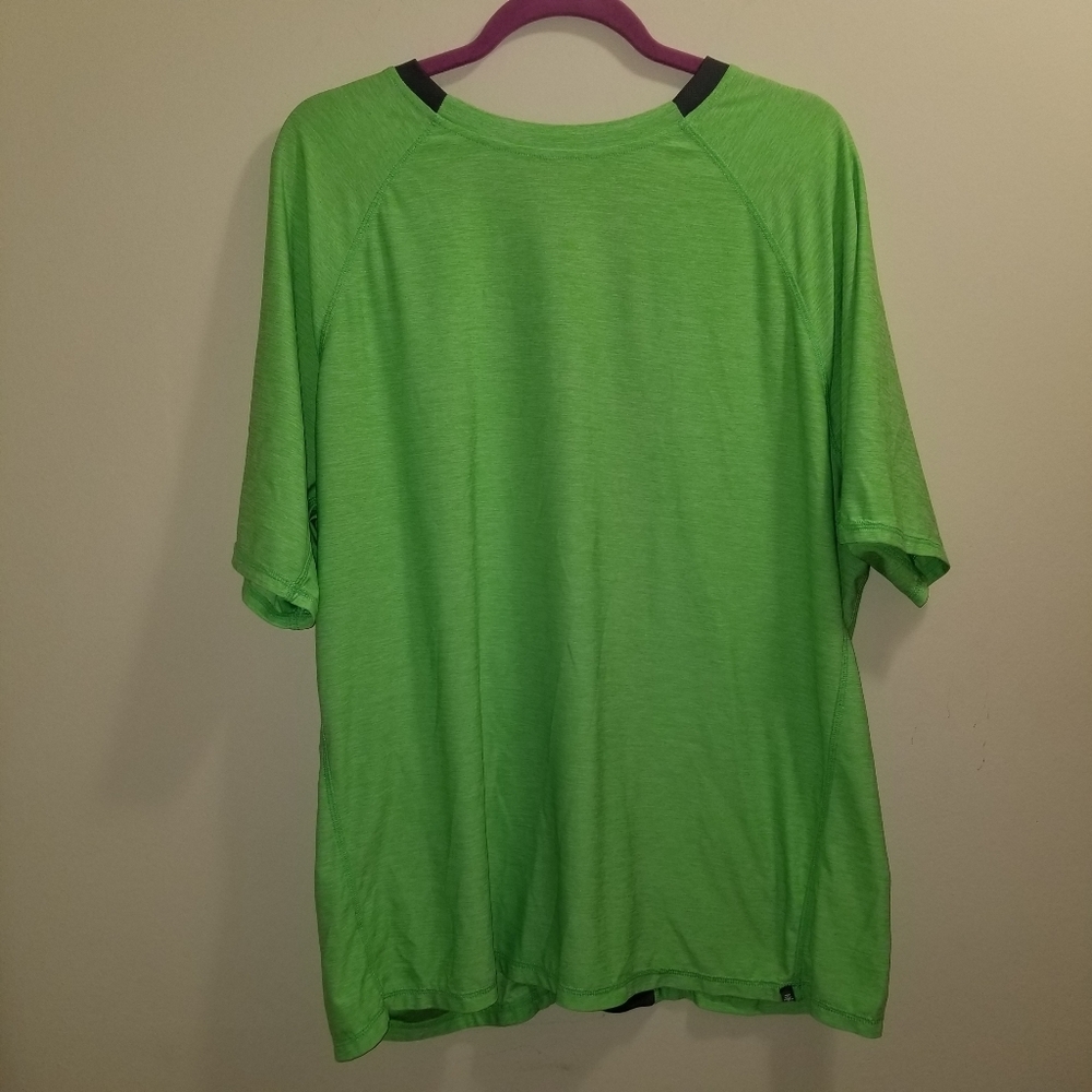 SOYBU Mens Gray/Green Polyester/Spandex Activewear